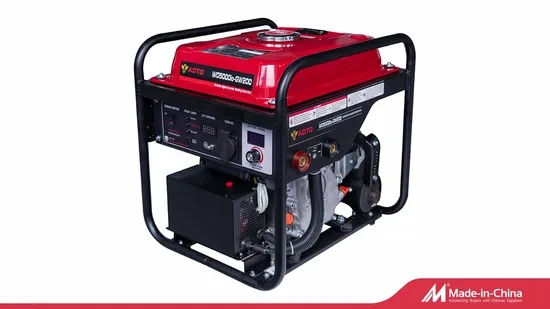 220V 5kw Inverter Generator Rated Power 50oow Remote Start Gasoline Inverter Generator with Two Wheels and Handle